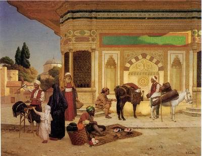 unknow artist Arab or Arabic people and life. Orientalism oil paintings 586 oil painting picture